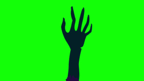 Halloween-zombie-hand-loop-animation-Halloween-concept-element-with-alpha-channel